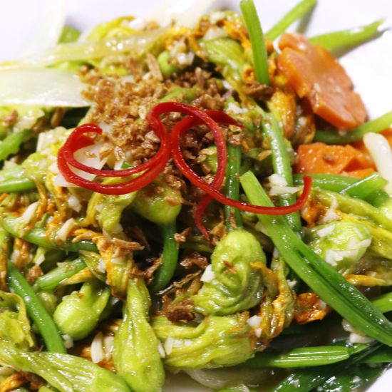Bông bí xào tỏi